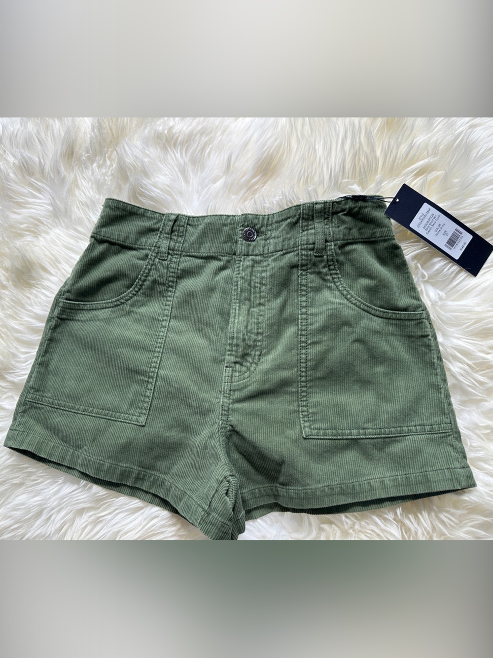 Veronica Beard Sally Short W/ Elastic back cord RFID 100% Cotton